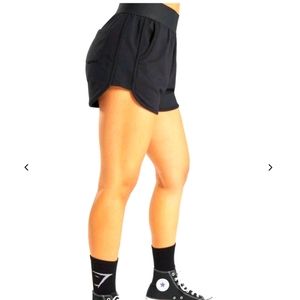 1 Gymshark black Chalk Shorts